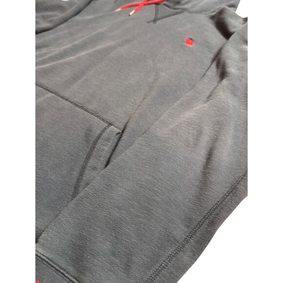 Abercrombie And Fitch Men’s Hoodie Sweatshirt Size XL Navy Blue Moose Y2K? - Picture 16 of 16